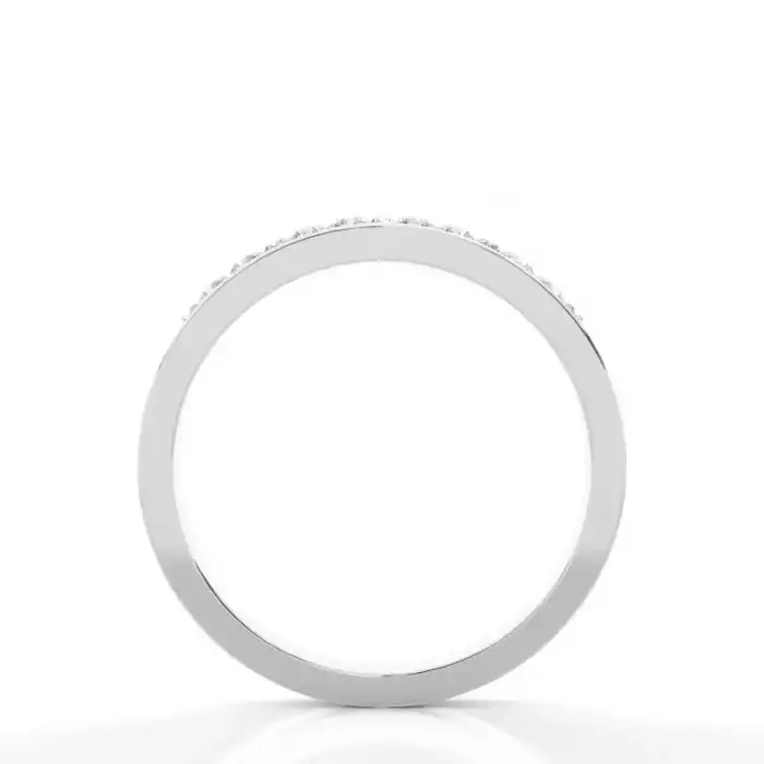Linear Cut Diamond Band