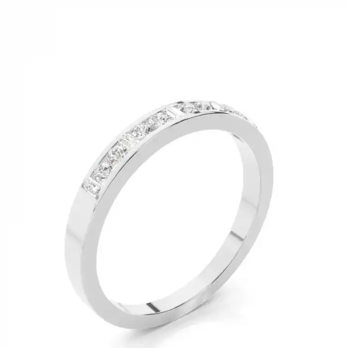Linear Cut Diamond Band