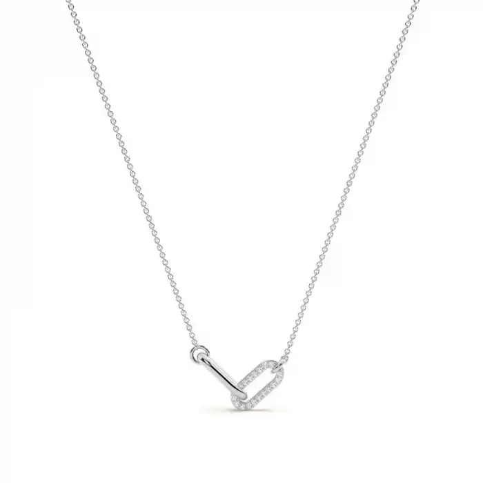 Link Diamond Necklace