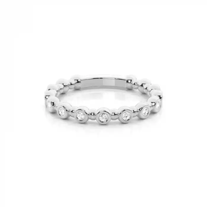 Orbit Diamond Band Ring