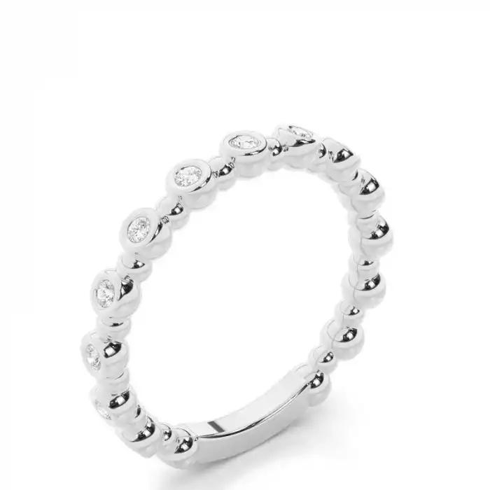 Orbit Diamond Band Ring