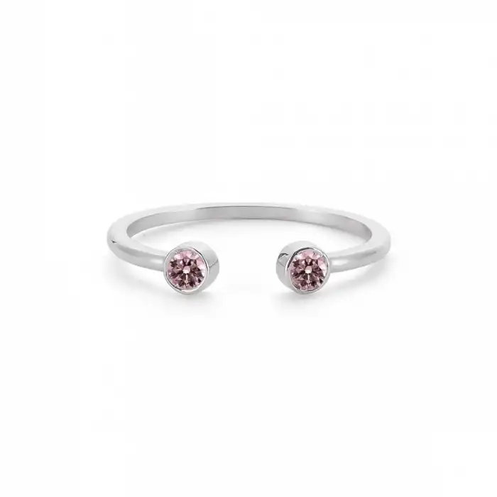 Pink Balance Open Ring