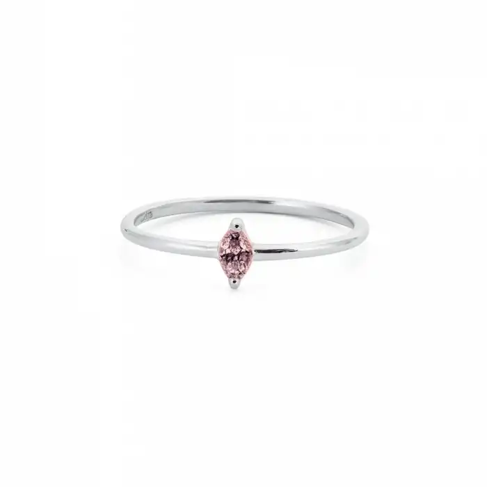 Pink Marquise Ring