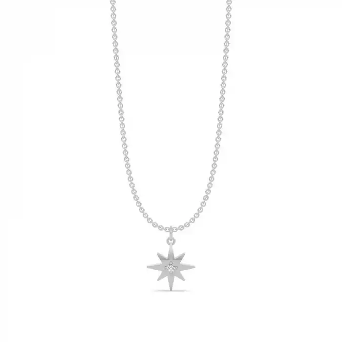 Polaris Diamond Necklace