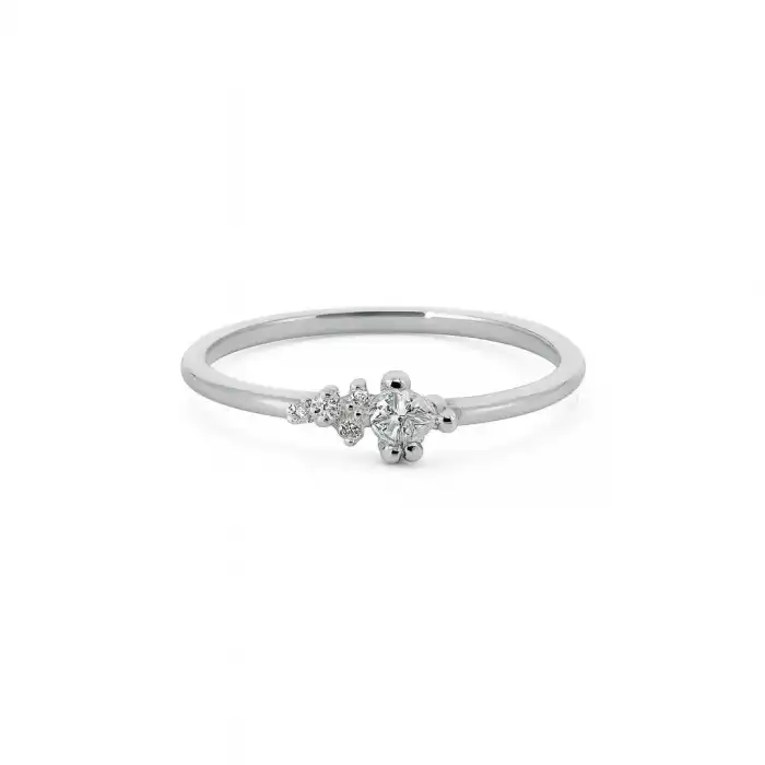 Princess Modern Diamond Ring