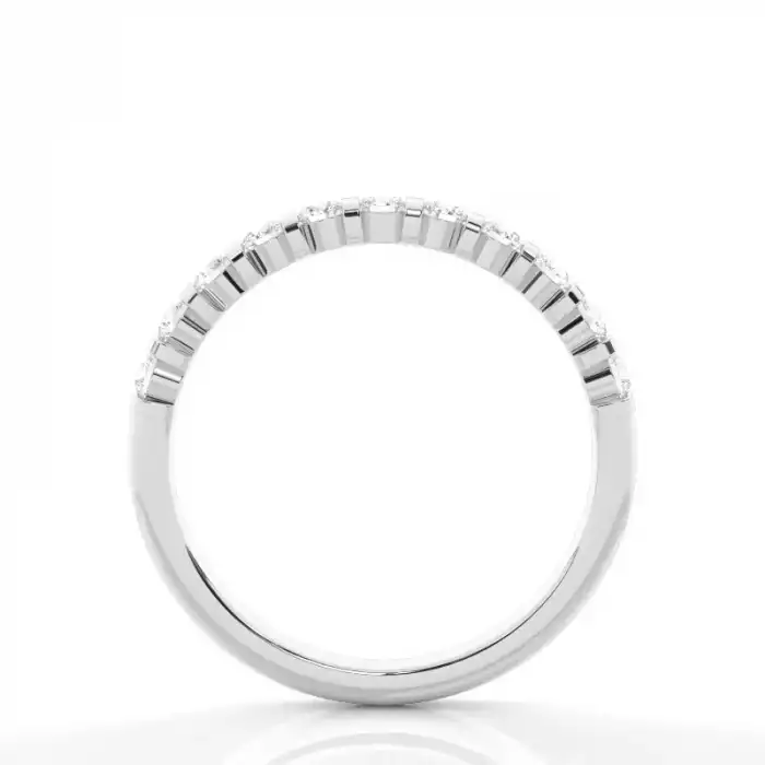 Prong Flow Diamond Band