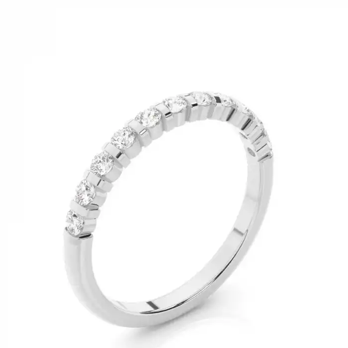 Prong Flow Diamond Band