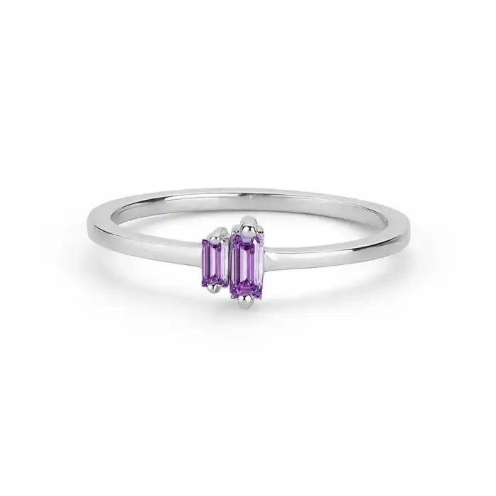 Purple Echo Ring
