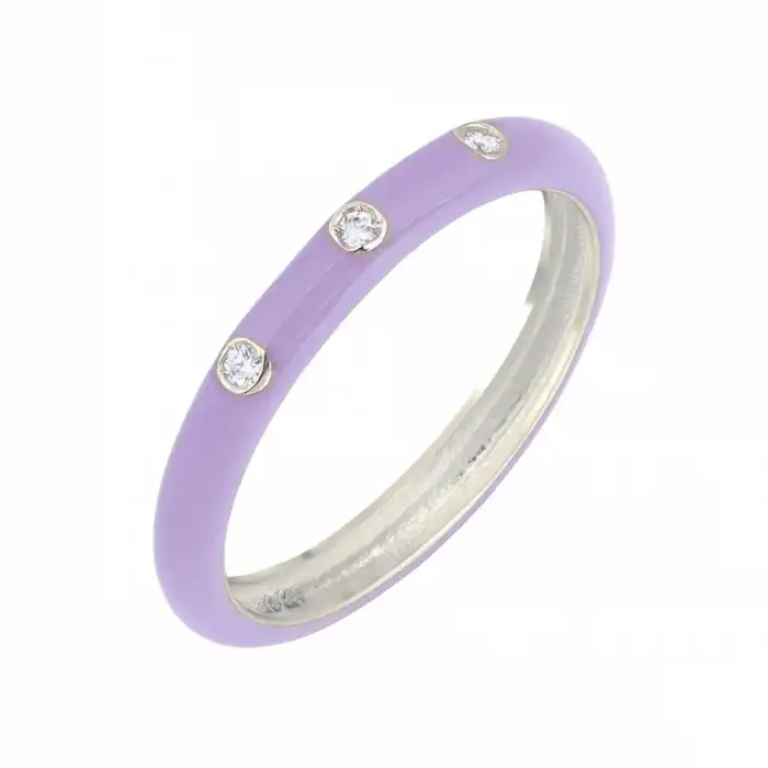 Purple Lolly Ring