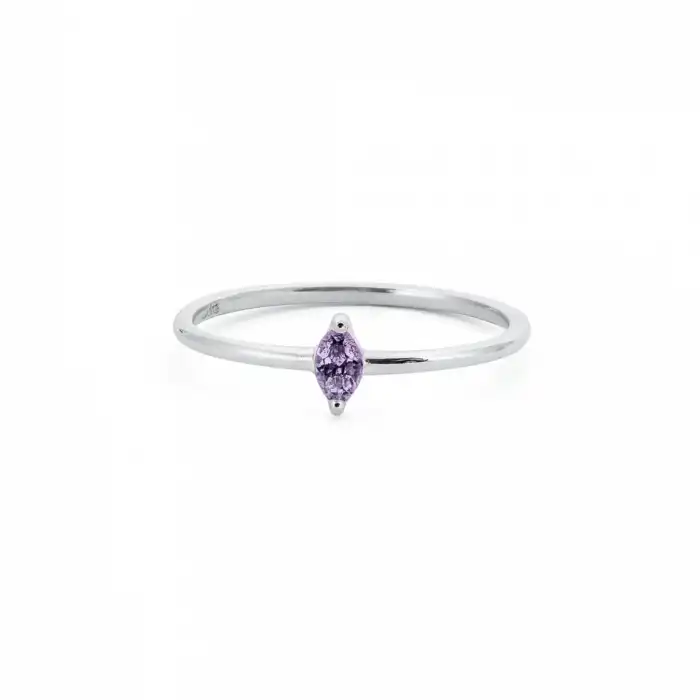 Purple Marquise Ring
