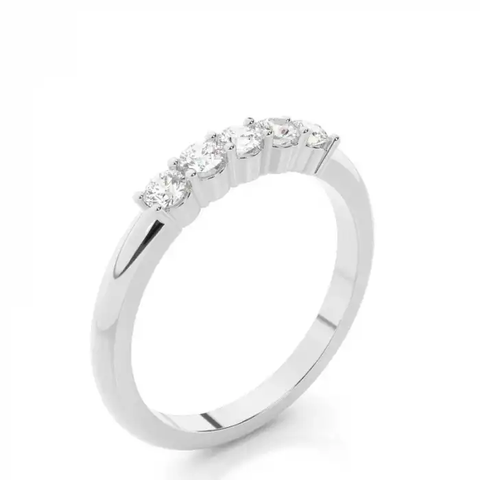 Radiant Row Diamond Ring