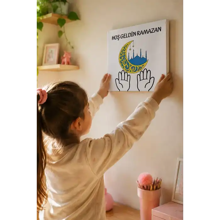 Ramazan Eğitici Boyama Seti Hoş Geldin Ramazan (Şövalesiz)