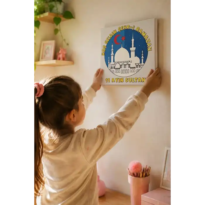 Ramazan Eğitici Boyama Seti Hoş Geldin Şehr-i Ramazan (Şövalesiz)