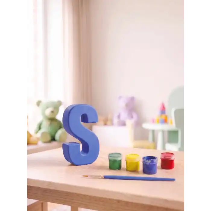 S Harfi Taş Boyama Hobi Seti