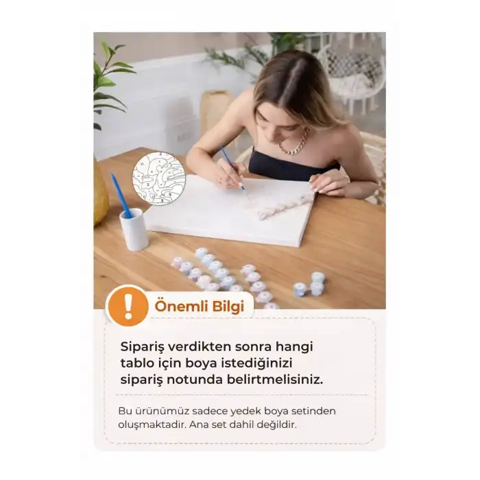 Sayılarla Boyama - Boya Seti