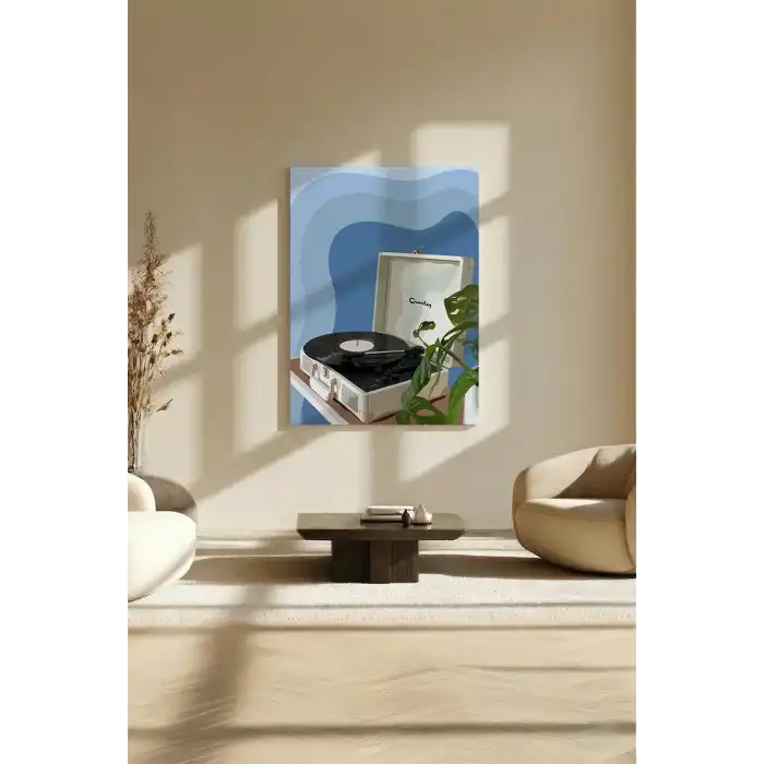 Sayılarla Boyama Seti 40 x 50 cm Tuval Şasesine Gerili Pikap
