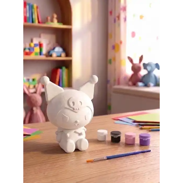Sevimli Elf Figürlü Taş Boyama Hobi Seti