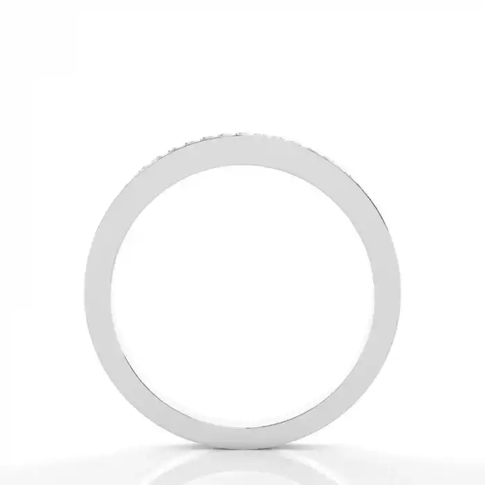 Sleek Row Diamond Band