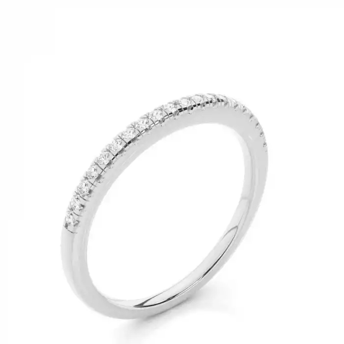 Slim Pave Diamond Band