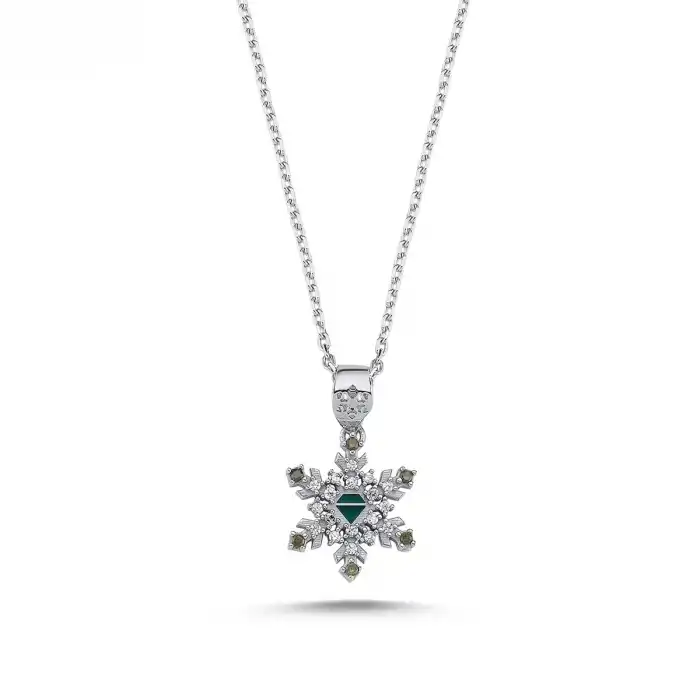 Snowflake of Wealth Necklace