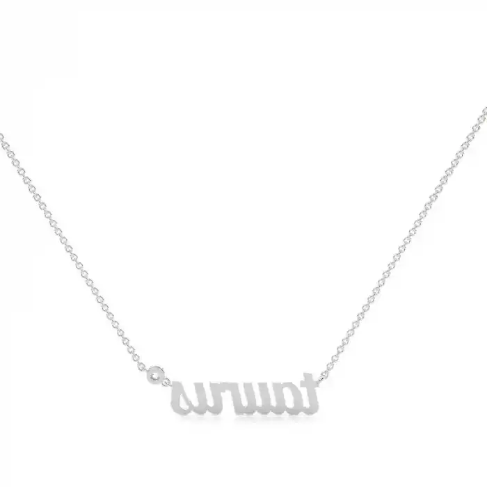 Taurus Solitaire Necklace