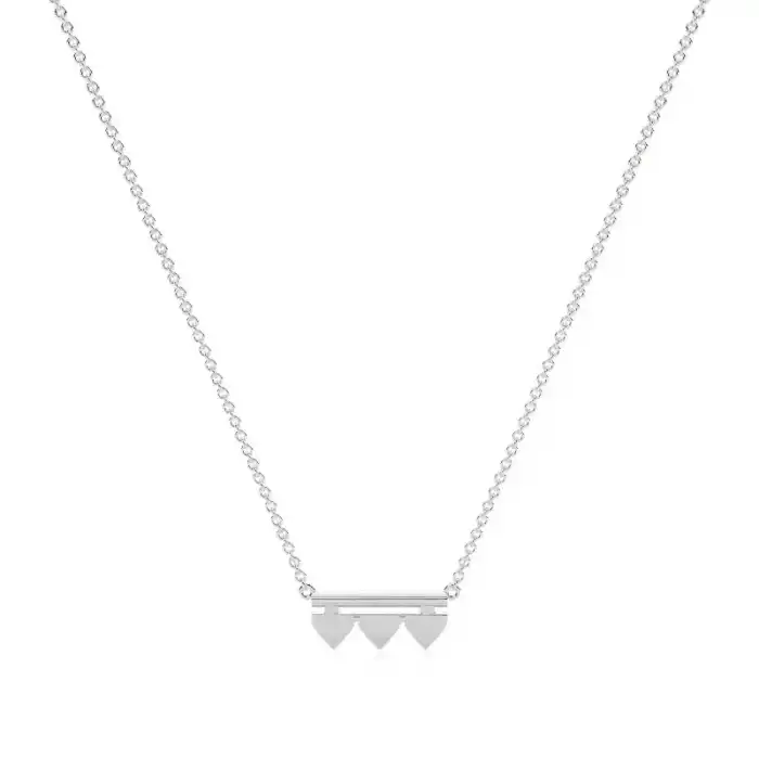 Triad Diamond Necklace
