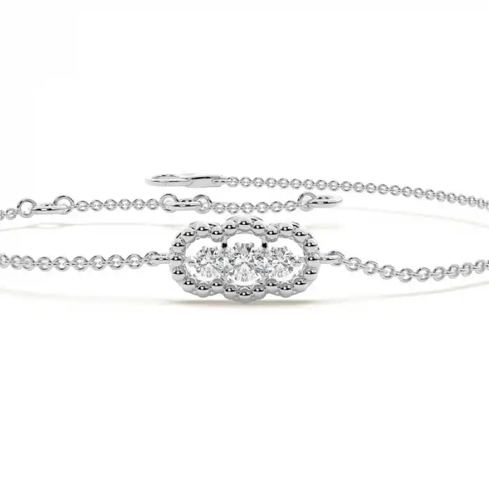Trinity Bead Bracelet