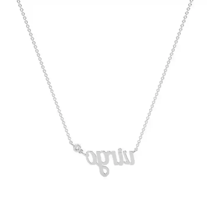 Virgo Solitaire Necklace