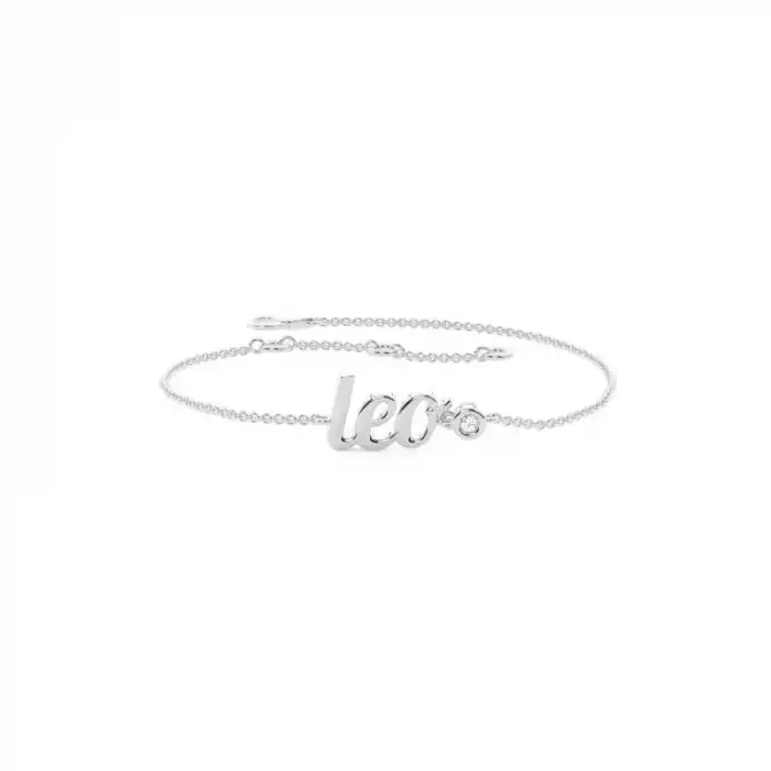 White Gold Chain Diamond Bracelets