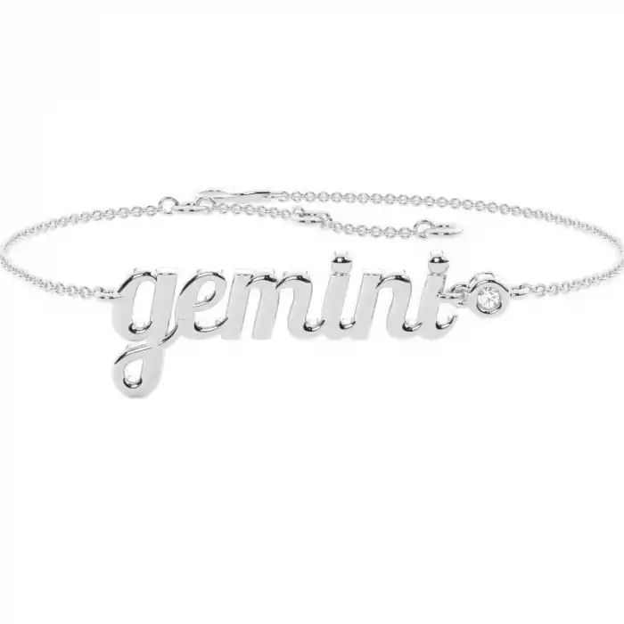 White Gold Chain Diamond Bracelets