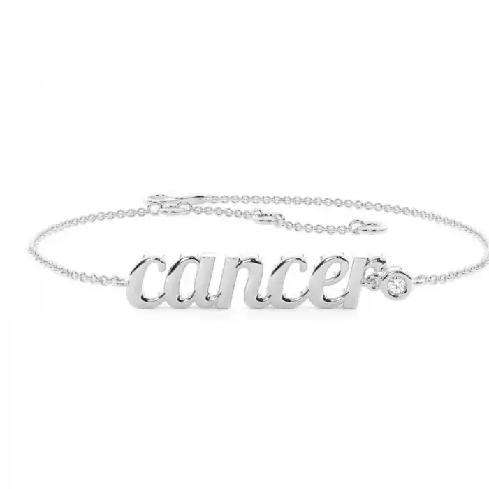 White Gold Chain Diamond Bracelets