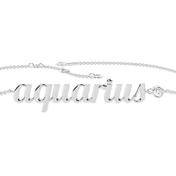White Gold Chain Diamond Bracelets