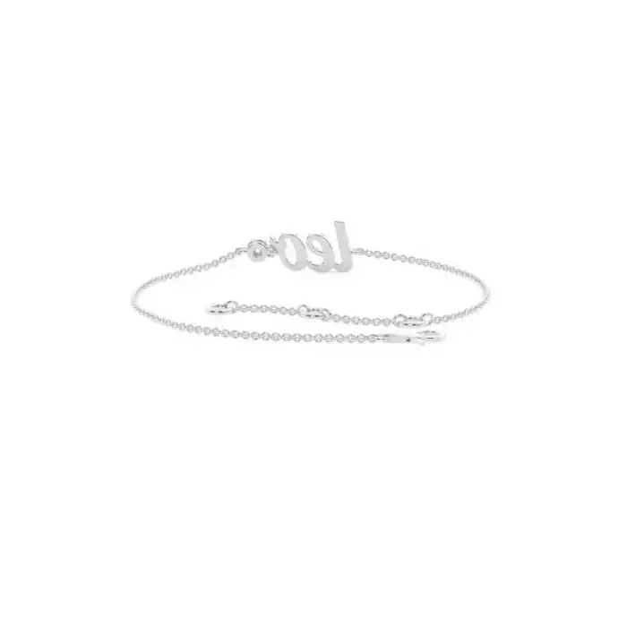 White Gold Chain Diamond Bracelets