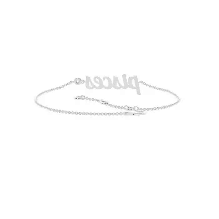 White Gold Chain Diamond Bracelets