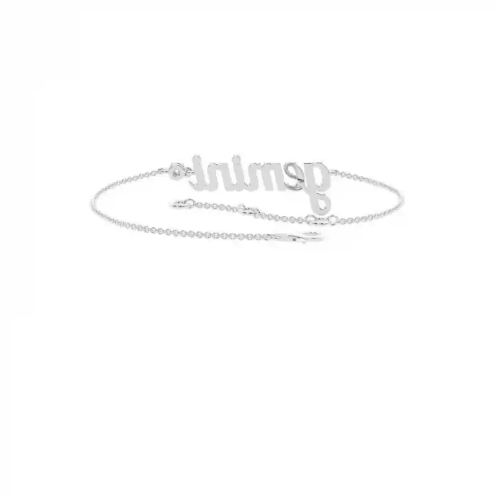 White Gold Chain Diamond Bracelets