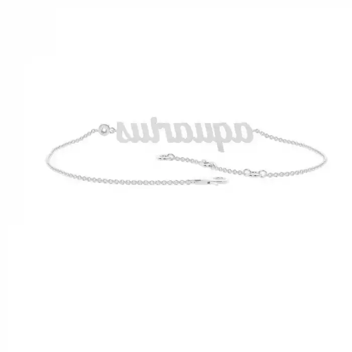 White Gold Chain Diamond Bracelets