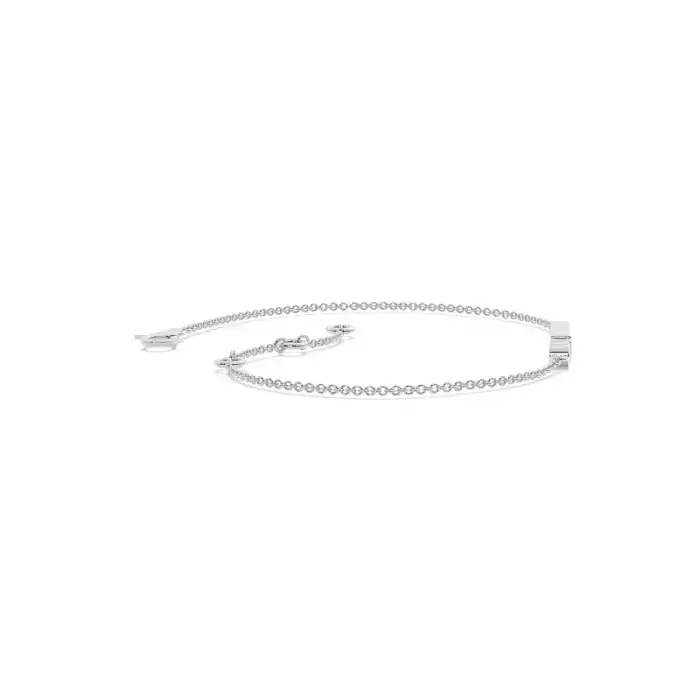 White Gold Chain Diamond Bracelets