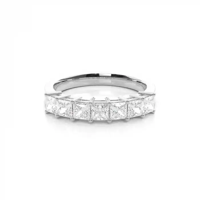 White Gold Diamond Anniversary Rings