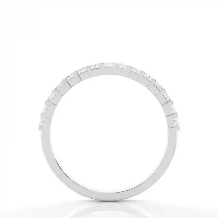 White Gold Diamond Anniversary Rings