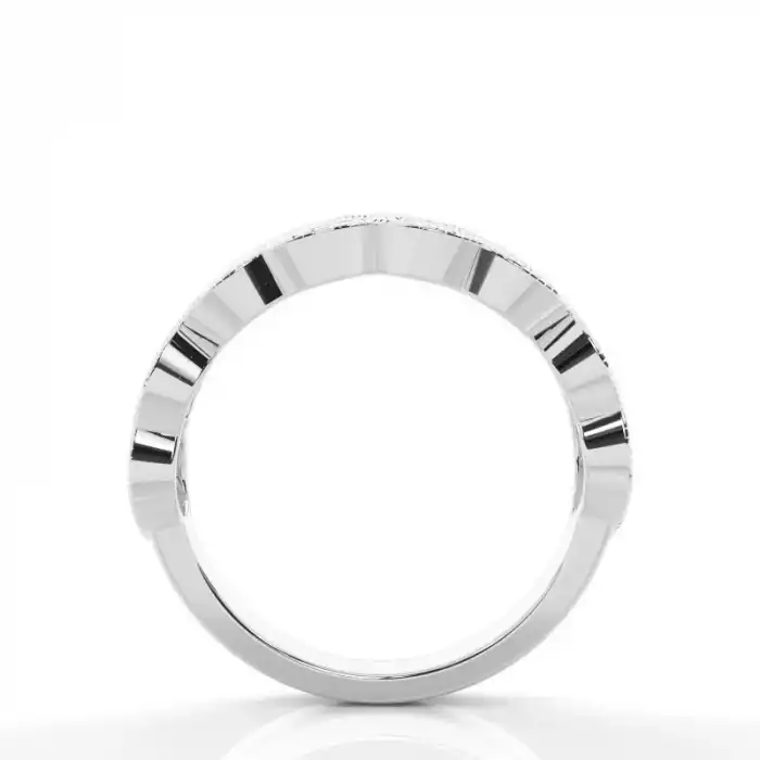 White Gold Diamond Anniversary Rings