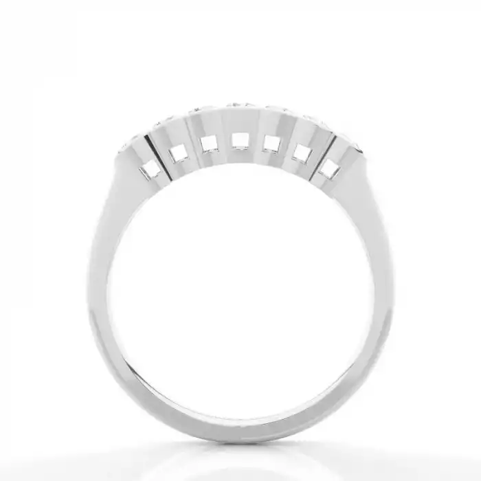 White Gold Diamond Anniversary Rings