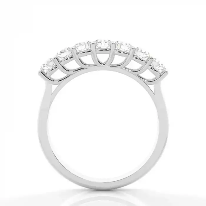 White Gold Diamond Anniversary Rings
