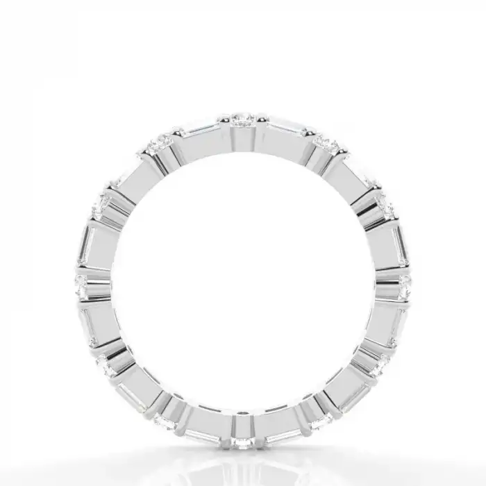 White Gold Diamond Anniversary Rings
