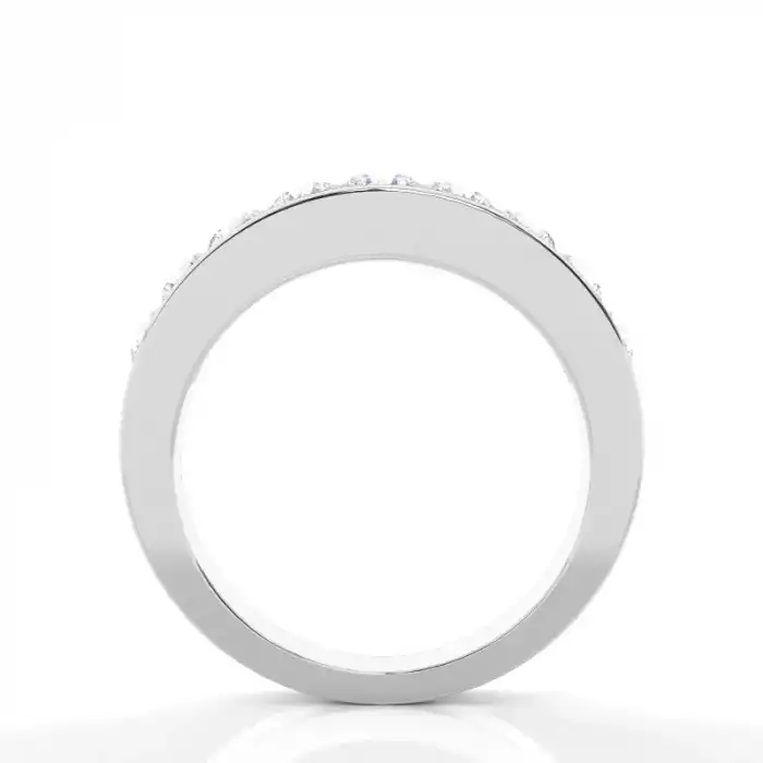 White Gold Diamond Anniversary Rings