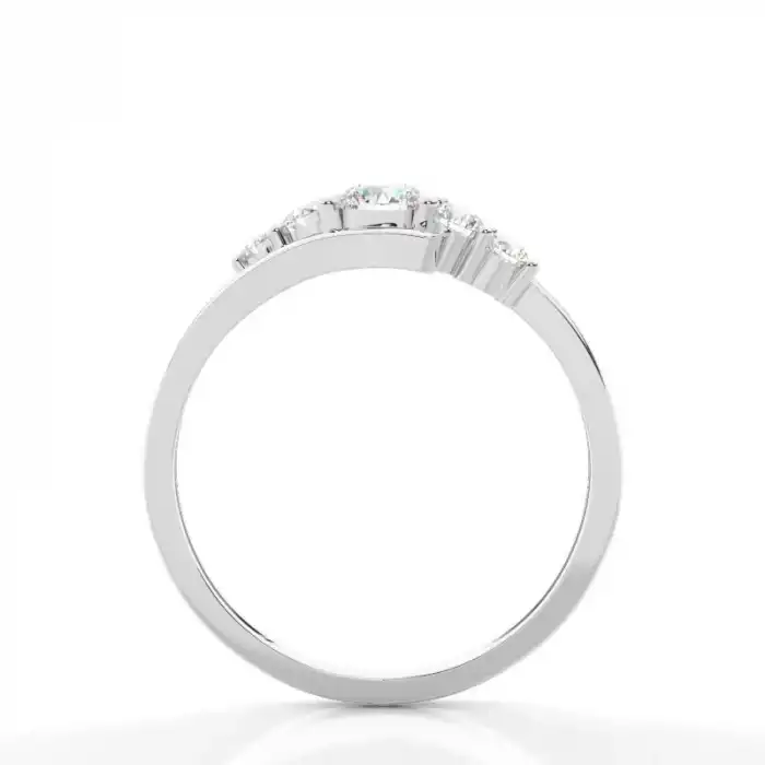 White Gold Diamond Anniversary Rings