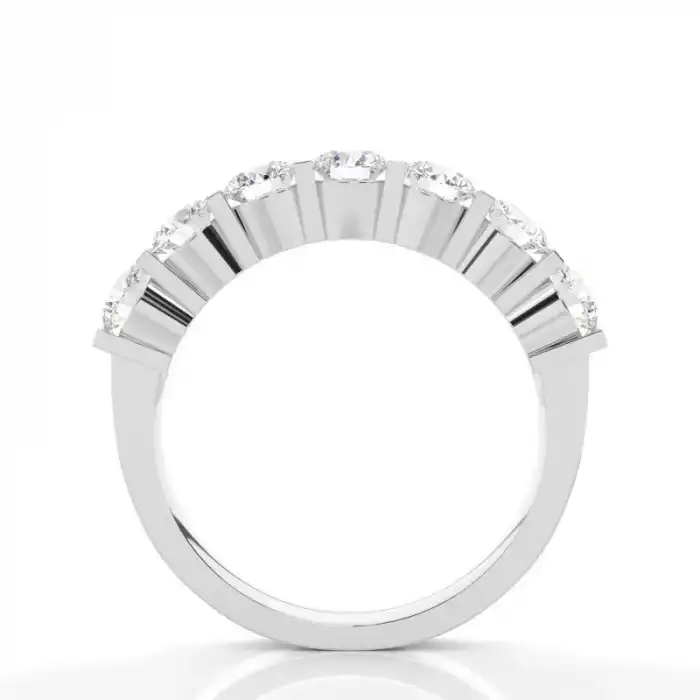 White Gold Diamond Anniversary Rings