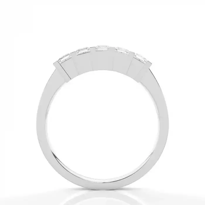 White Gold Diamond Anniversary Rings