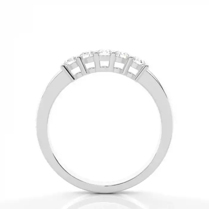 White Gold Diamond Anniversary Rings
