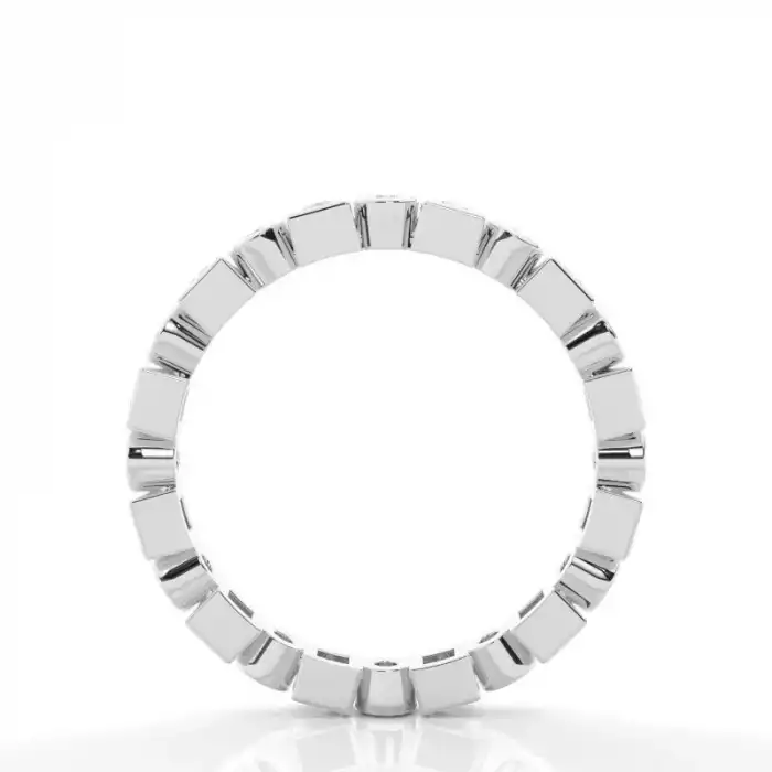 White Gold Diamond Anniversary Rings