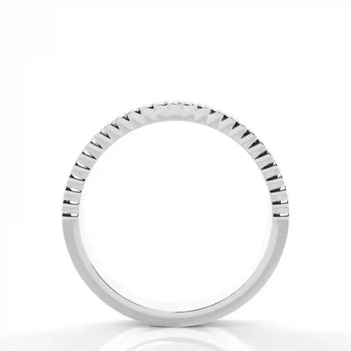 White Gold Diamond Anniversary Rings